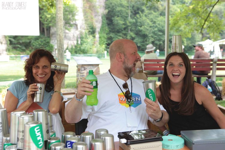 WNRN volunteers were there and happy about it!